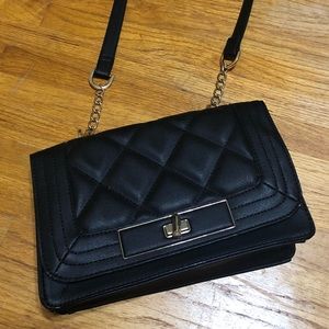 UNUSED BLACK PURSE
